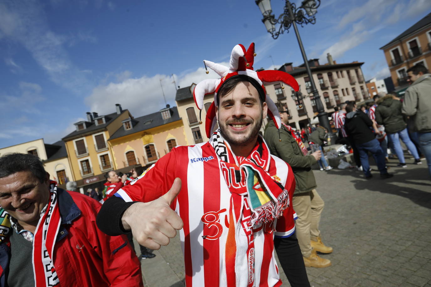 Se esperan unos 2.000 seguidores en las gradas de El Toralín para el importantísimo encuentro de esta tarde del Sporting