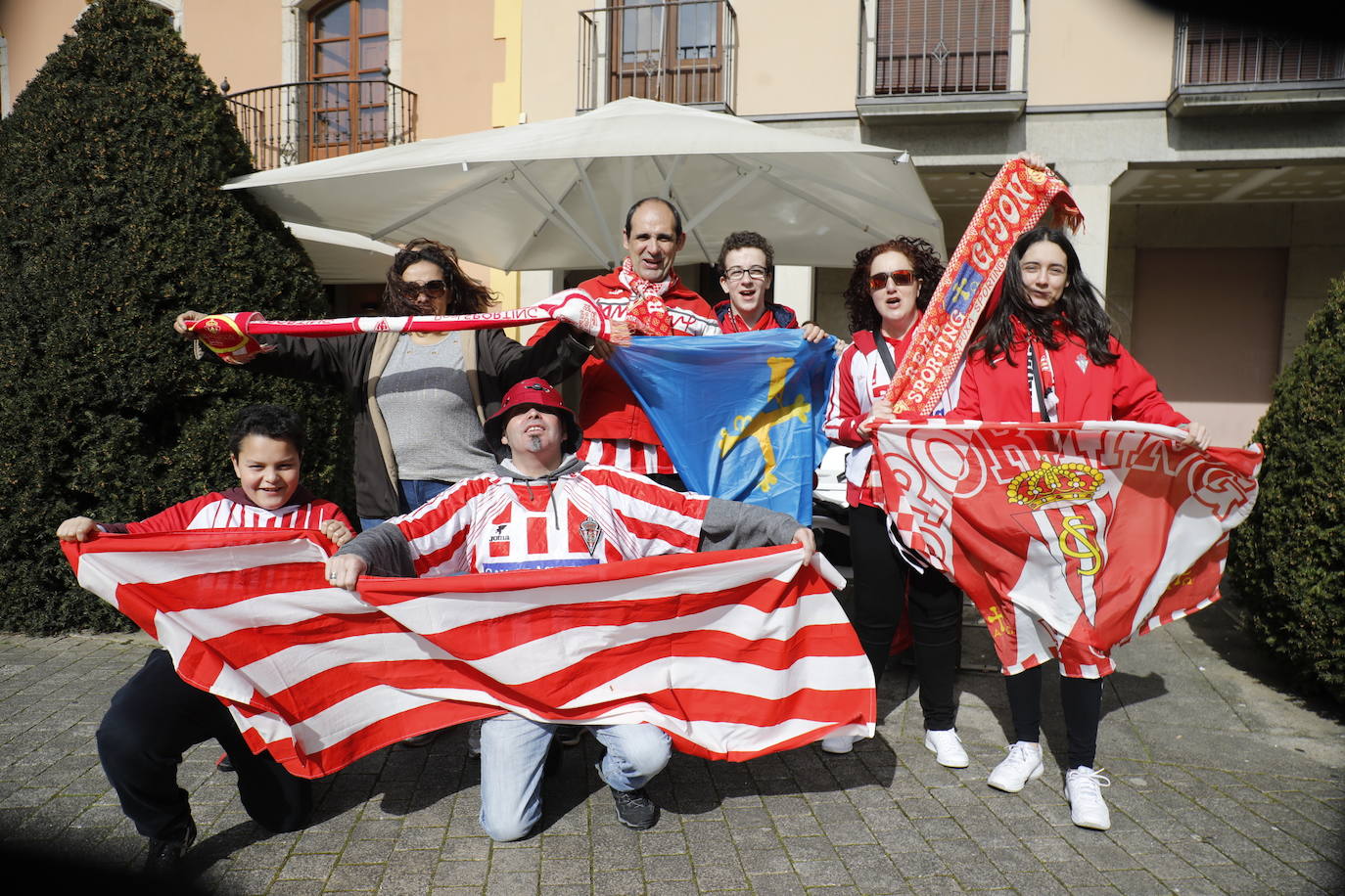 Se esperan unos 2.000 seguidores en las gradas de El Toralín para el importantísimo encuentro de esta tarde del Sporting