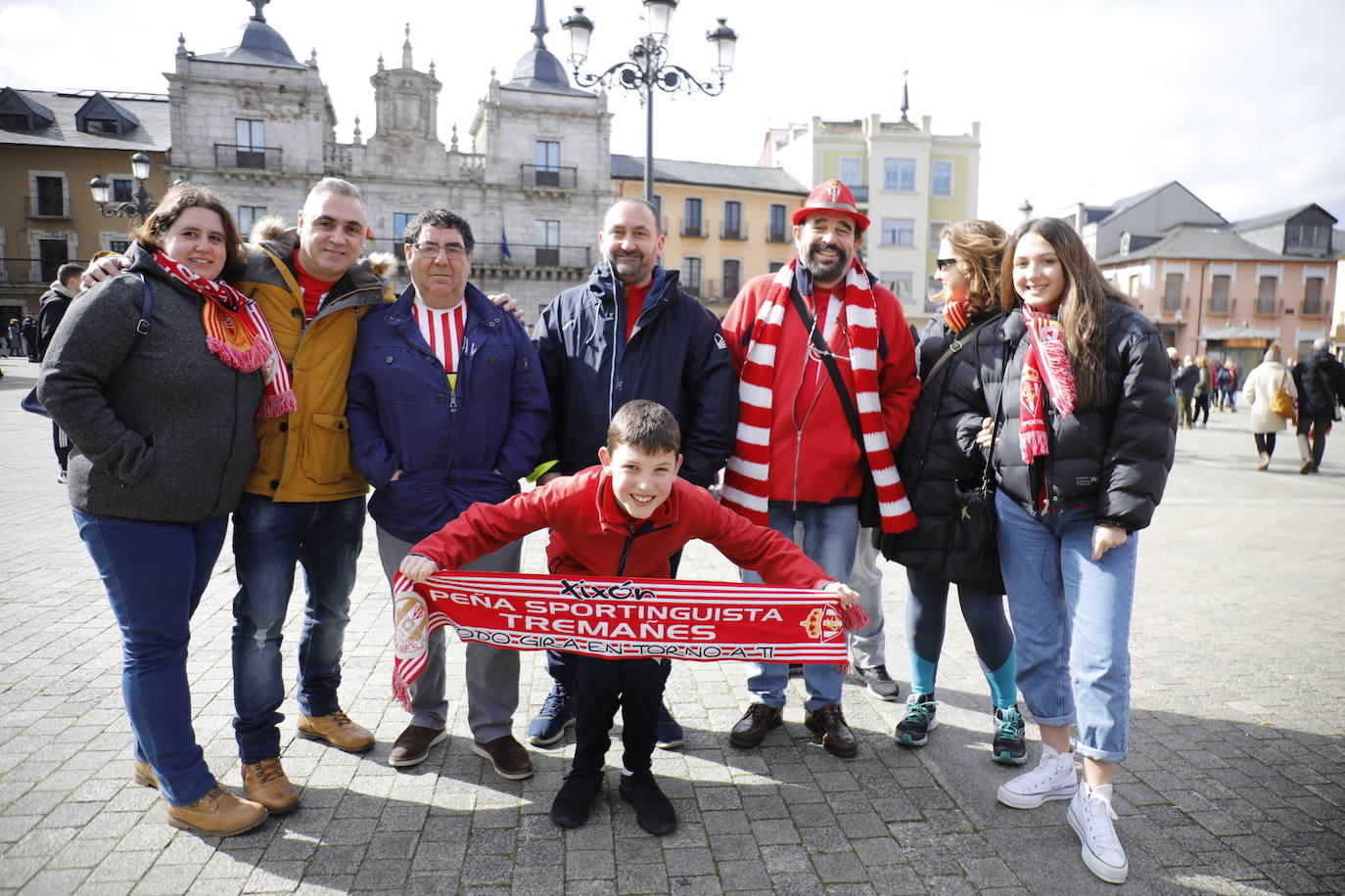 Se esperan unos 2.000 seguidores en las gradas de El Toralín para el importantísimo encuentro de esta tarde del Sporting