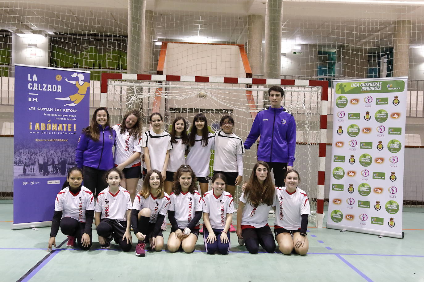 Alevín femenino Tremañes - Alfonso Camín