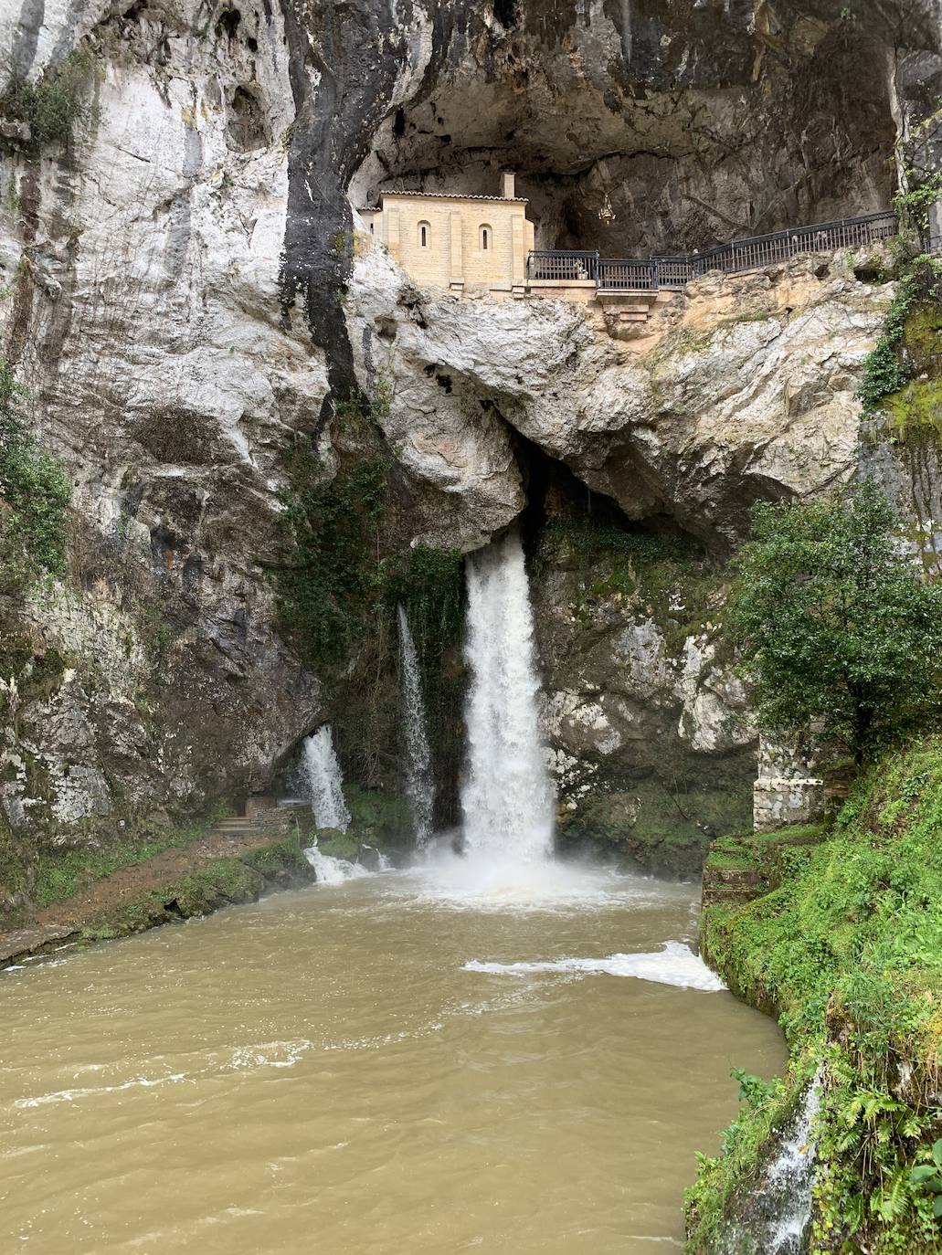 Asturias ha entrado en el mes de marzo bajo los efectos de la borrasca 'Katrine', que ha desplomado la cota de nieve al entorno de los 700 metros, lo que ha complicado la circulación en puertos de montaña como Pajares. Ese manto blanco también dibuja paisajes únicos, como los que se pueden ver en los Lagos de Covadonga. En cotas más bajas, la lluvia es la protagonista de la jornada.