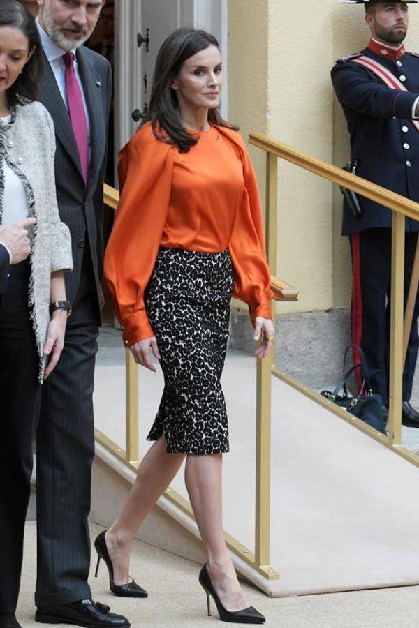 Fotos: El look más llamativo de la Reina Letizia