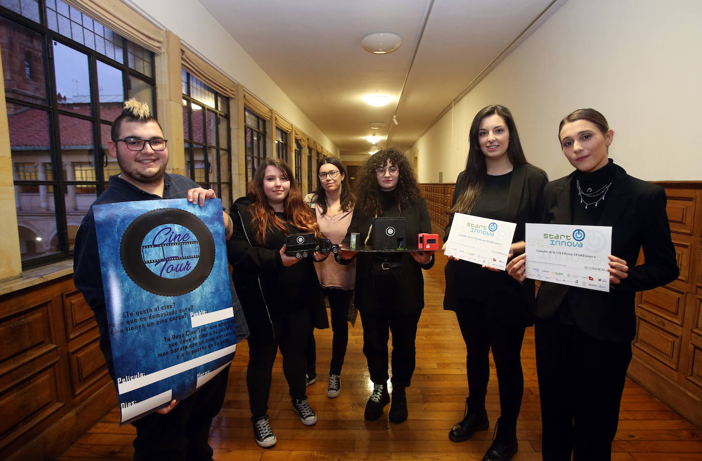 Lograron sendas victorias con un proyecto de esferificación de bebidas y una iniciativa para llevar el cine al mundo rural