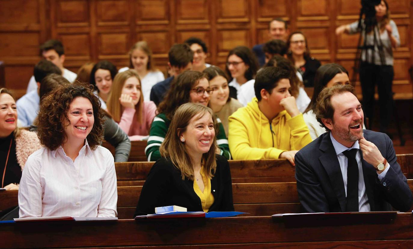 El programa de fomento de la cultura emprendedora organizado por EL COMERCIO selecciona a los ganadores de su séptima edición en el Edificio Histórico de la Universidad de Oviedo