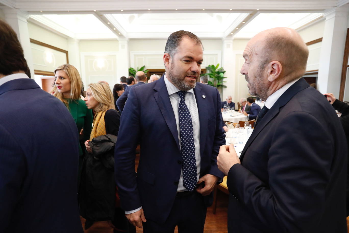 El presidente de la Confederación Española de Organizaciones Empresariales (CEOE) participa en la jornada 'Retos y oportunidades de las empresas ante el nuevo ciclo', organizada por EL COMERCIO y Liberbank