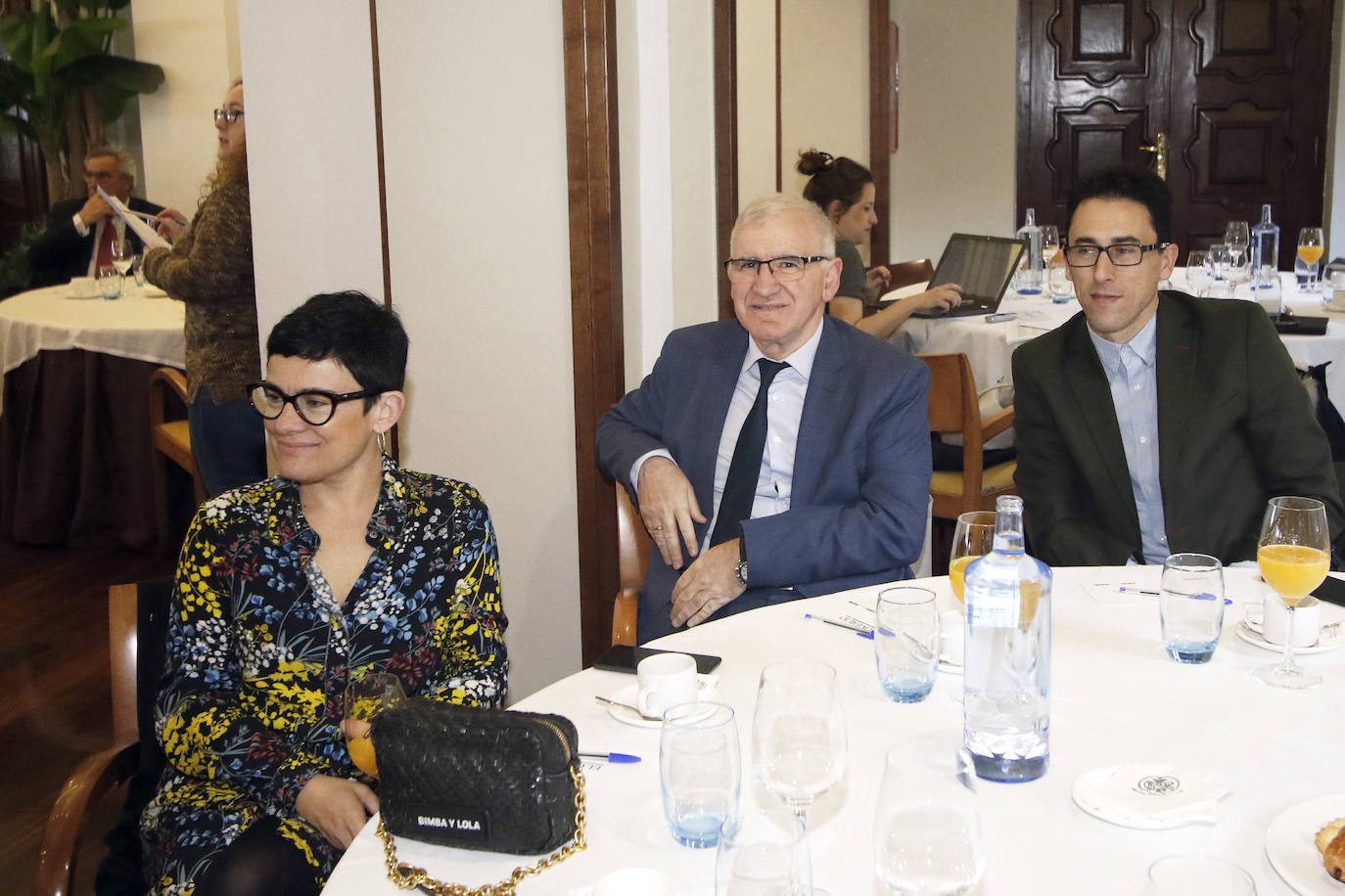 El presidente de la Confederación Española de Organizaciones Empresariales (CEOE) participa en la jornada 'Retos y oportunidades de las empresas ante el nuevo ciclo', organizada por EL COMERCIO y Liberbank