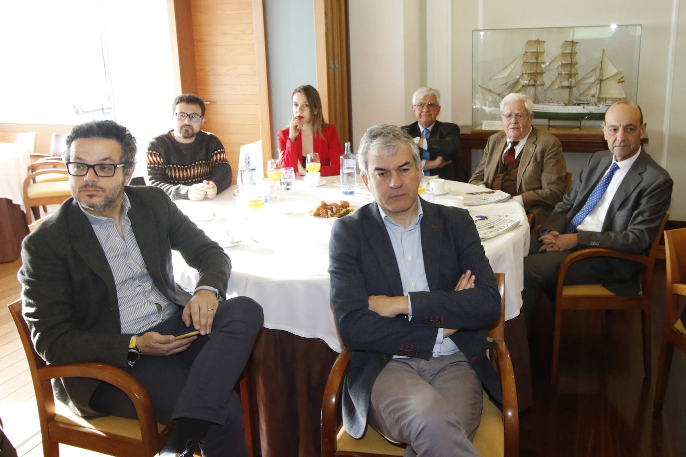 El presidente de la Confederación Española de Organizaciones Empresariales (CEOE) participa en la jornada 'Retos y oportunidades de las empresas ante el nuevo ciclo', organizada por EL COMERCIO y Liberbank