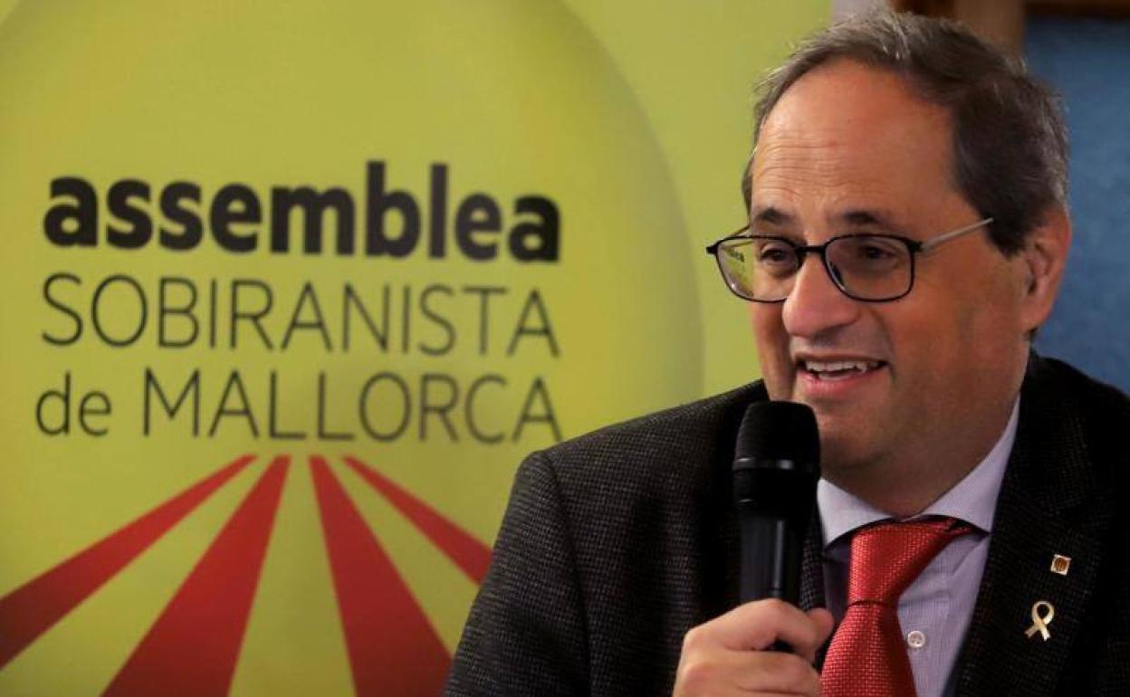 El presidente de la Generalitat, Quim Torra.