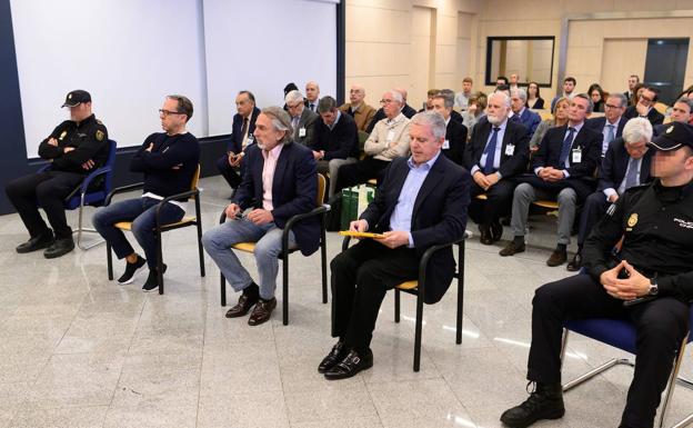 Un momento del juicio.