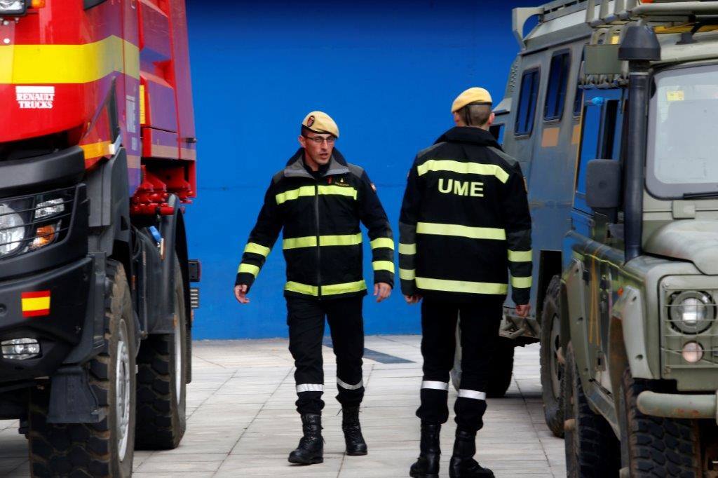 Los integrantes de la UME tendrán como una de las labores fundamentales la limpieza de edificios y zonas de uso público como estasciones de tren o autobús
