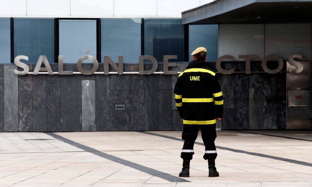 Los integrantes de la UME tendrán como una de las labores fundamentales la limpieza de edificios y zonas de uso público como estasciones de tren o autobús
