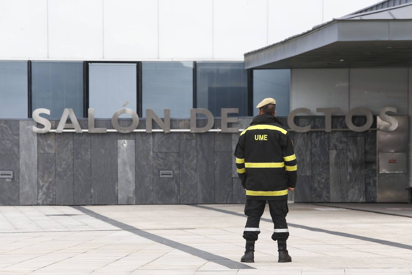 Los integrantes de la UME tendrán como una de las labores fundamentales la limpieza de edificios y zonas de uso público como estasciones de tren o autobús