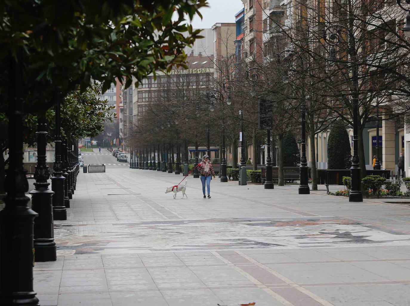 En el séptimo día de confinamiento, la mayoría de los asturianos ha respetado el Estado de Alarma, aunque los agentes de policía todavía siguen encontrando algún despistado. La mayor parte de los desplazamientos se realizan por motivos de trabajo o para realizar compras. 