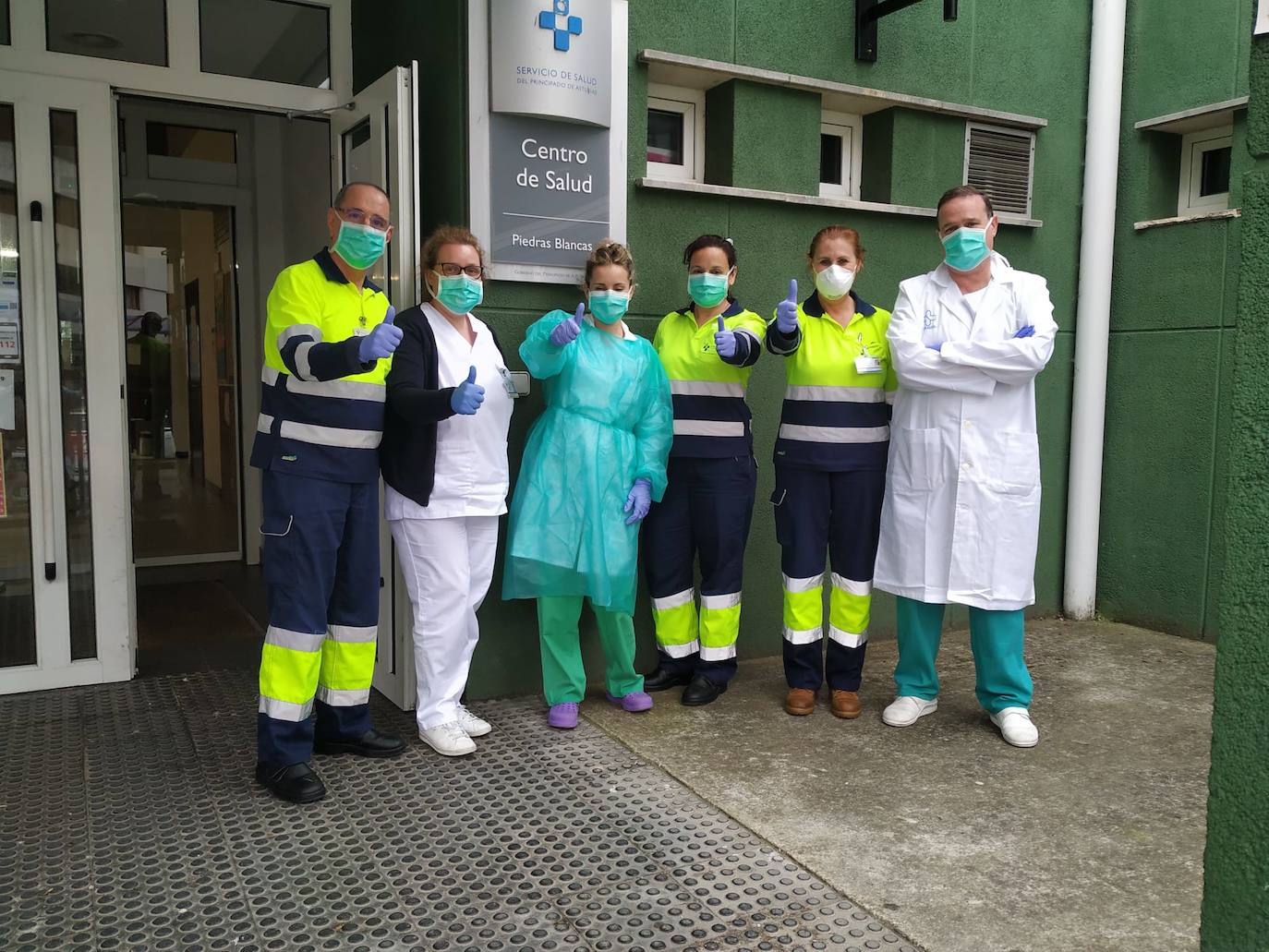 Los médicos asturianos dan un paso al frente contra la enfermedad y agradecen el apoyo recibido. Esta es una representación de quienes luchan en Asturias contra la enfermedad.