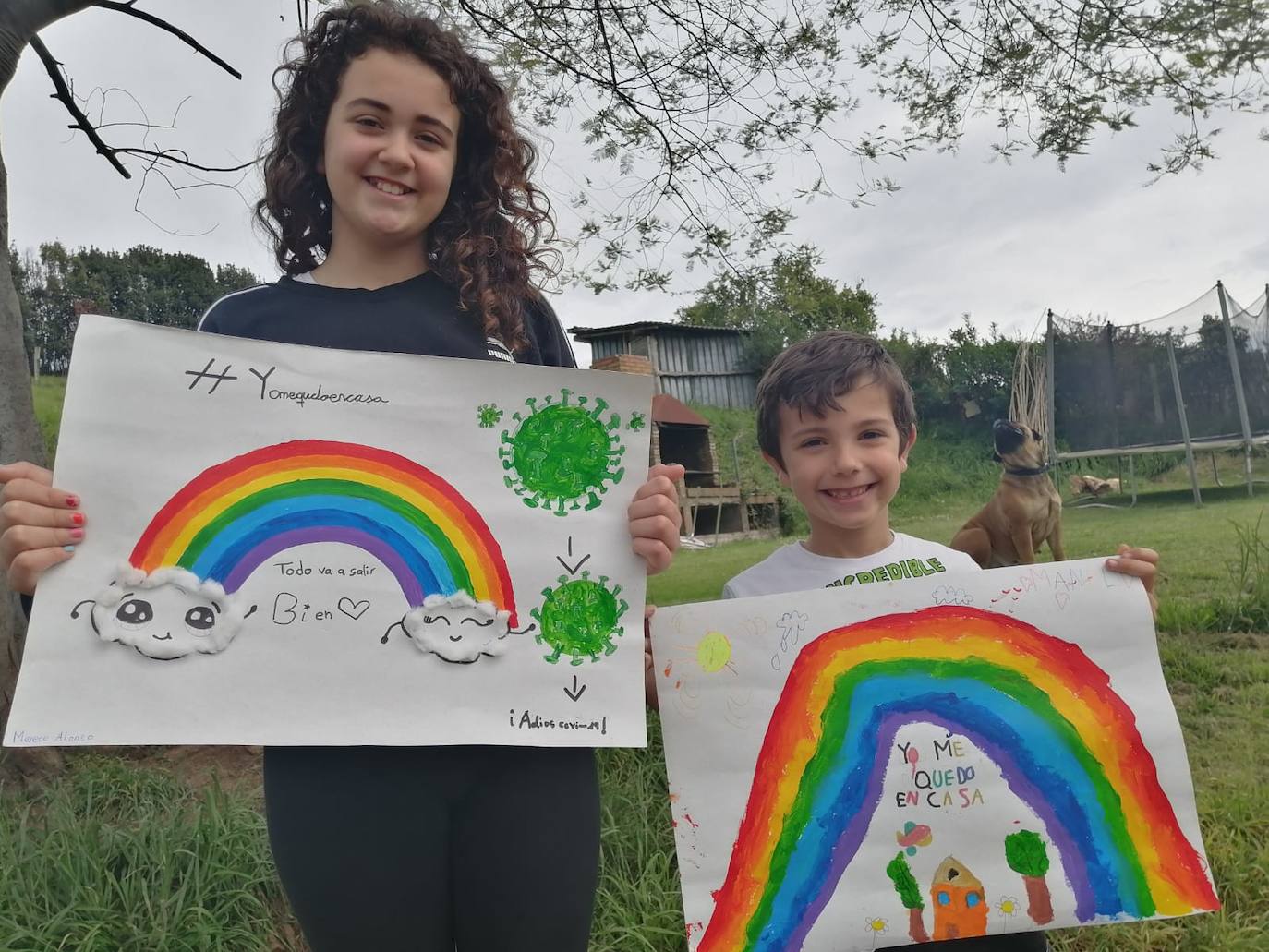 Merce y Manel Alonso | 10 y 6 años - Colegio San Miguel de Gijón