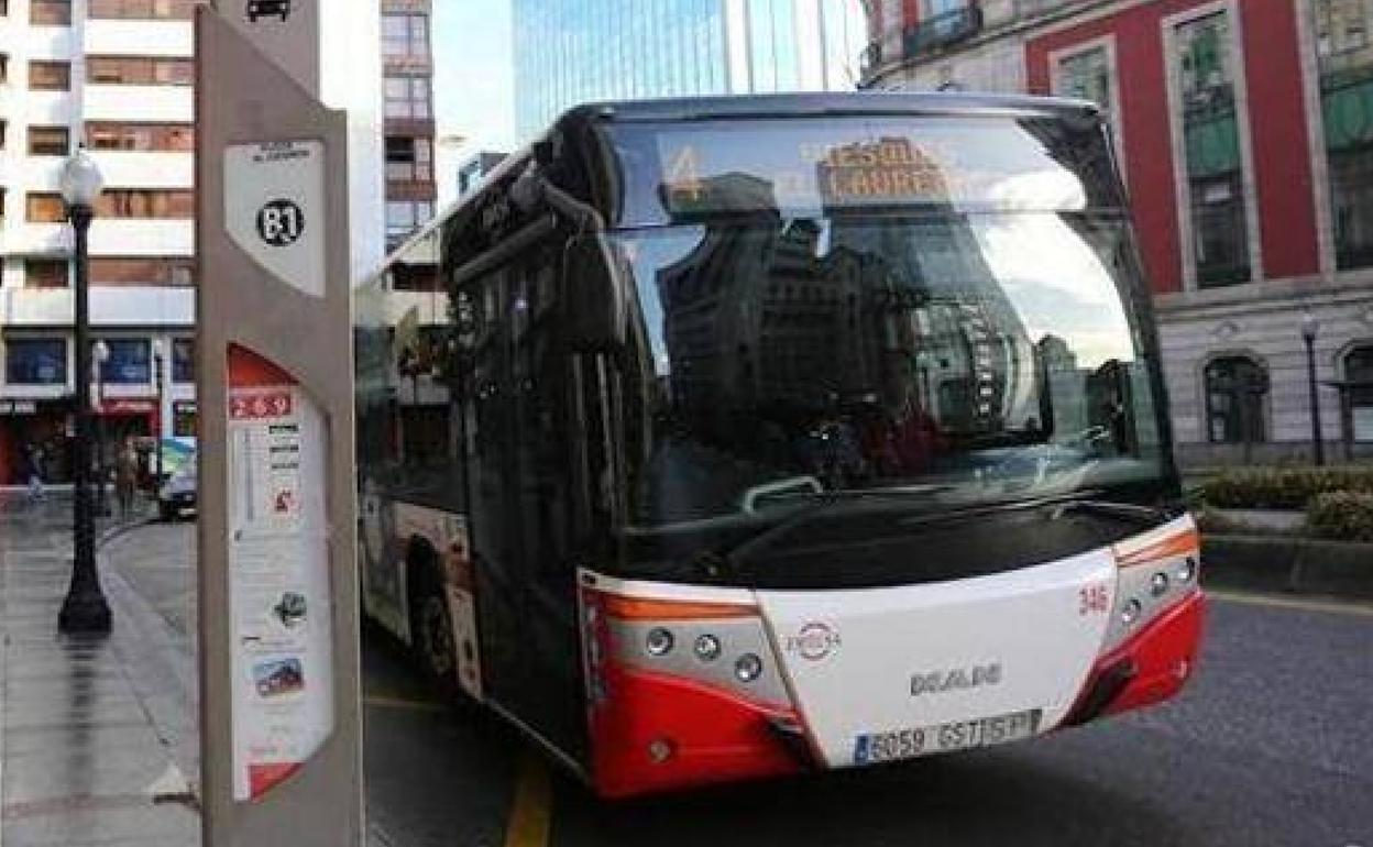 Gijón restringe hasta un 70% los servicios de autobuses urbanos