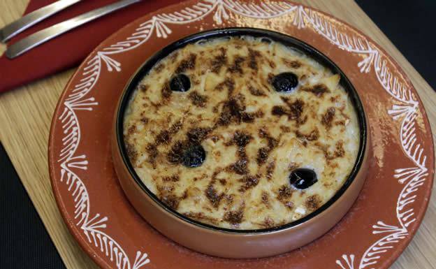 Bacalao con nata 