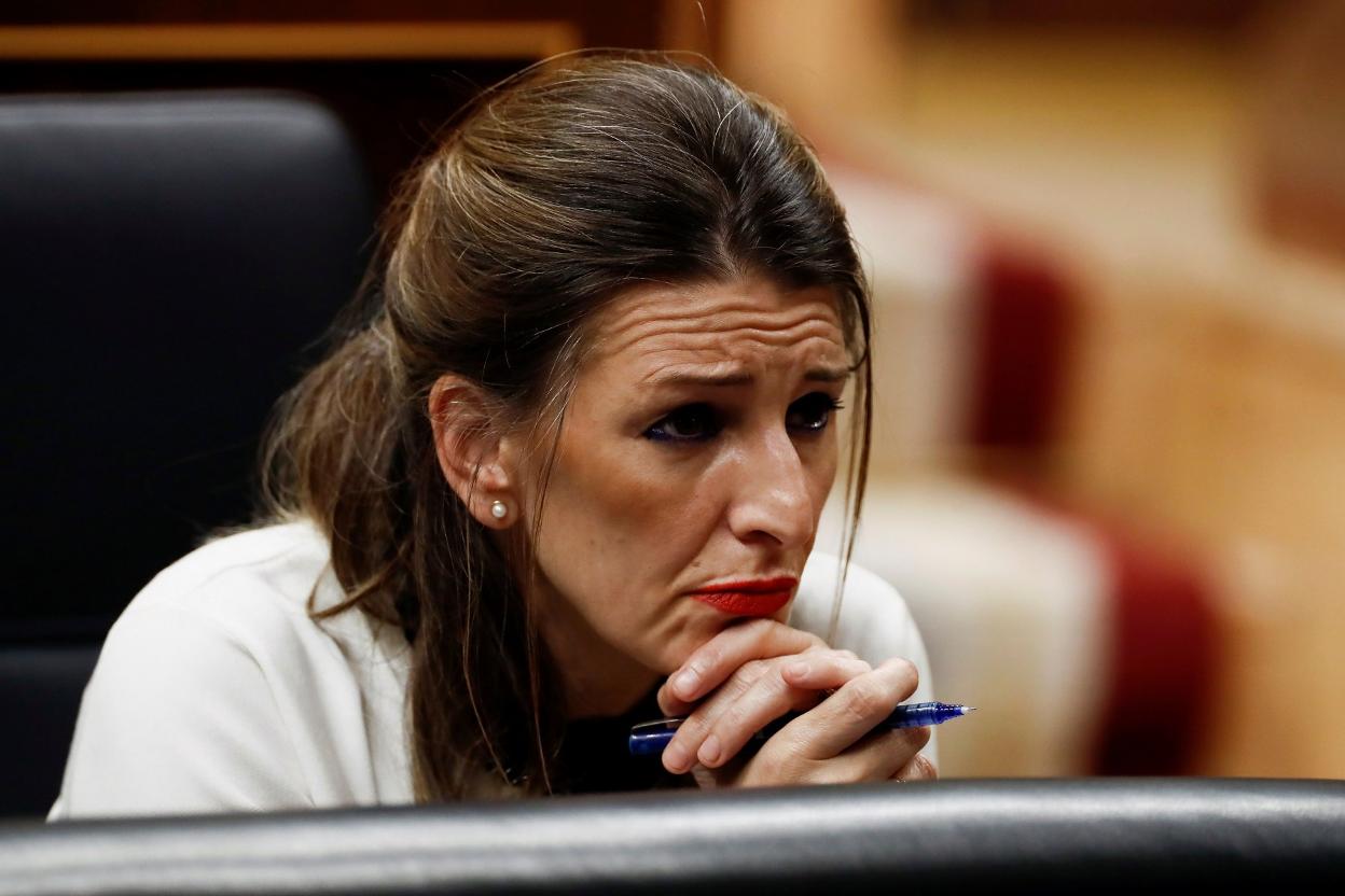 Yolanda Díaz, ministra de Trabajo. 