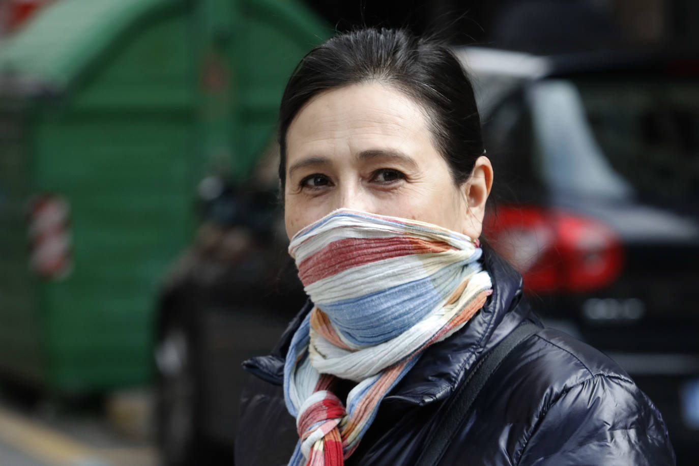 Fotos: Los tipos de mascarillas con los que los asturianos salen a la calle