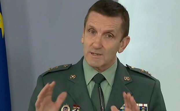 La Guardia Civil explica lo que quería decir el general Santiago con su polémica declaración