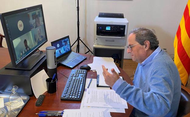 Quim Torra, presidente de la Generalitat. 