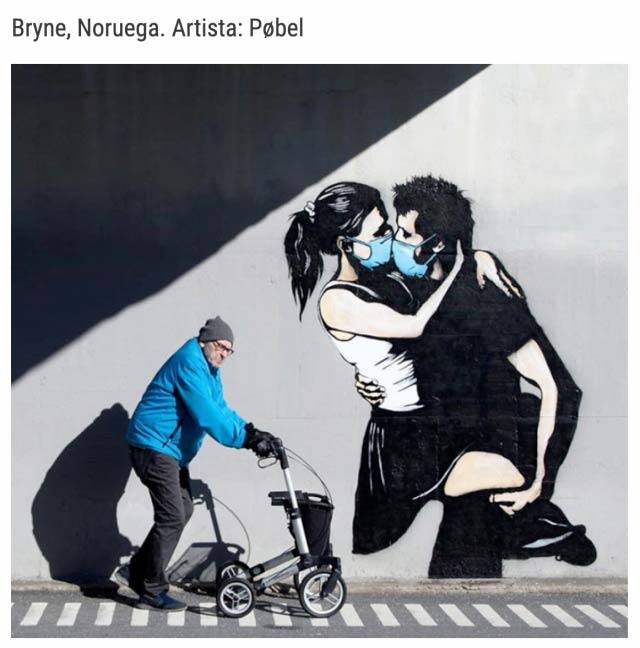 Bryne, Noruega. Artista: Pobel