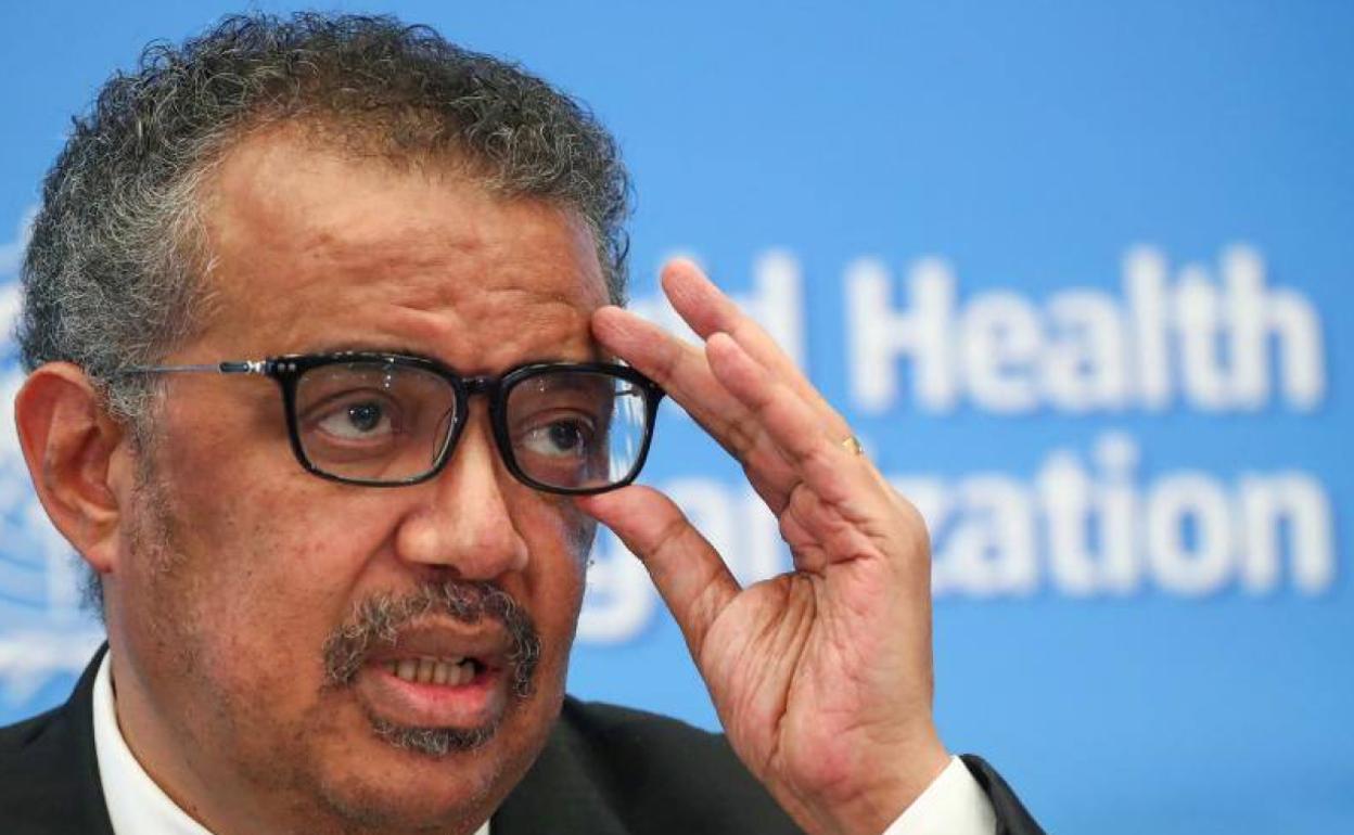 El director general de la OMS, Tedros Adhanom Ghebreyesus. 