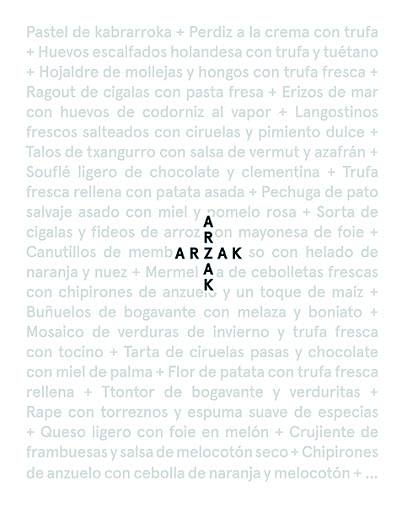  ‘Arzak’. La travesía culinaria de Juan Mari Arzak y su hija (49 euros) 