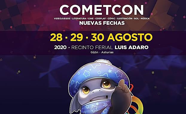Cartel de la Cometcon 2020. 