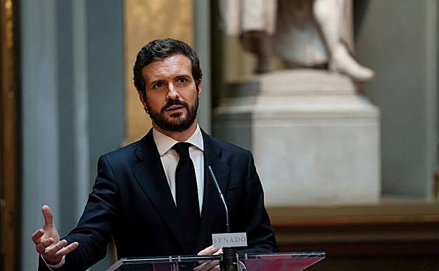 Casado lanza un ultimátum a Sánchez porque «así no» puede apoyar la prórroga