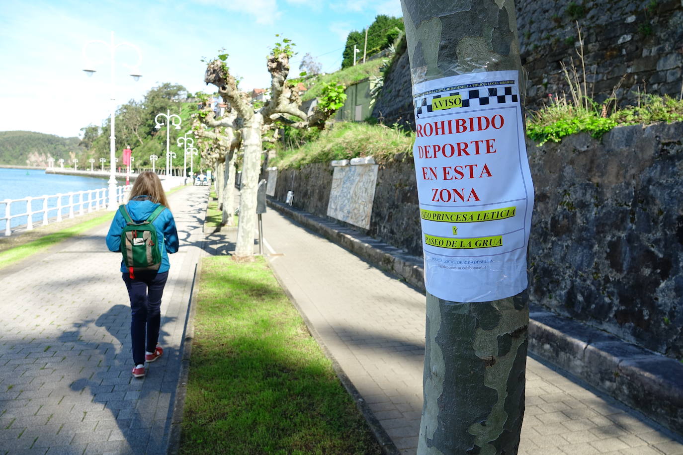 Desde las 6 de esta mañana, deportistas y paseantes reconquistaban las calles del Principado