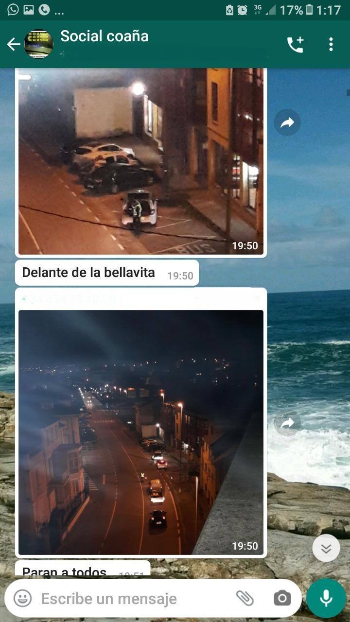 La Guardia Civil sanciona a 18 personas que pertenecían a dos grupos 'Verdes por la Zona' y 'Social Coaña' para eludir controles durante el estado de alarma por el coronavirus 