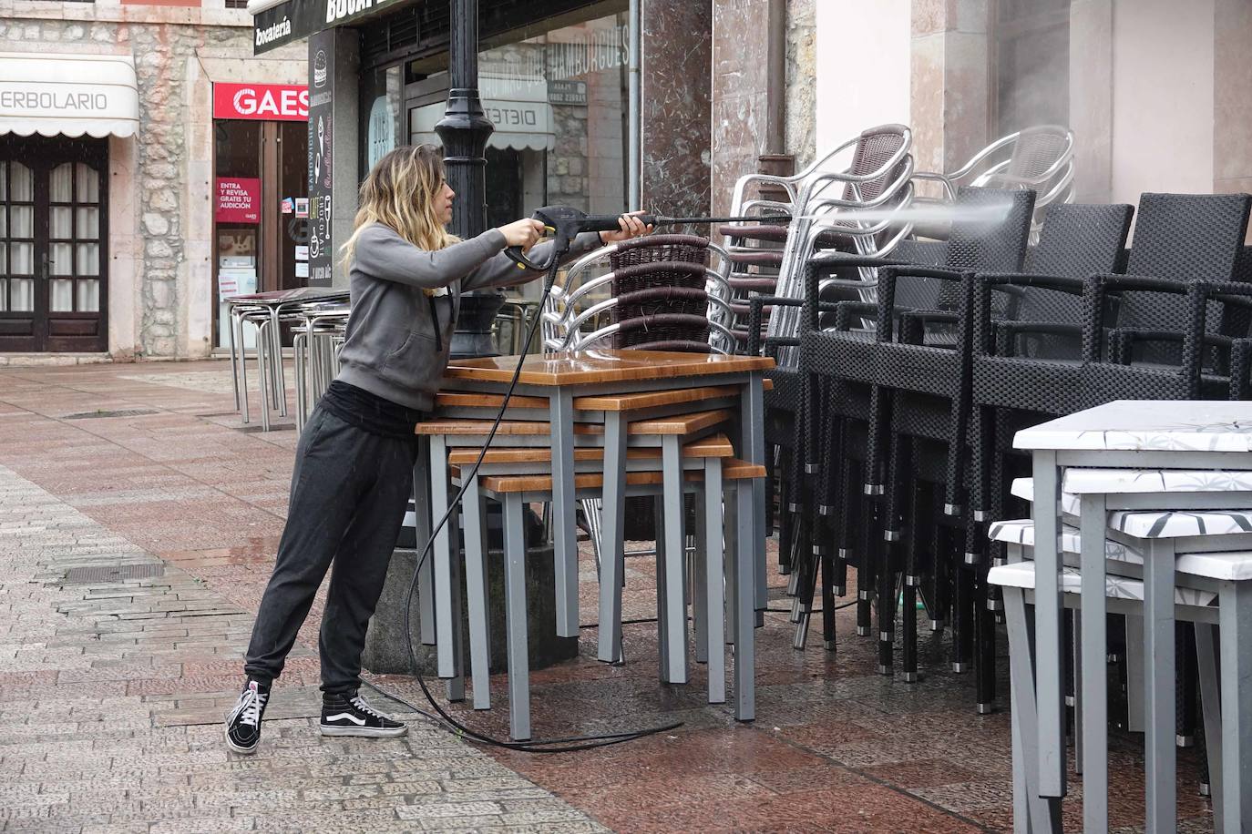 En la fase 1 las terrazas podrán abrir con una capacidad máxima del 50% respecto a su aforo habitual