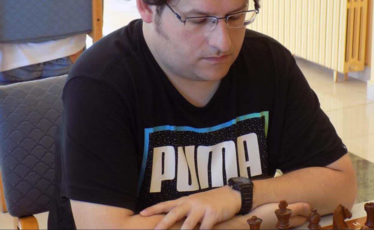 Berna Blázquez, campeón de Asturias de ajedrez rápido. 