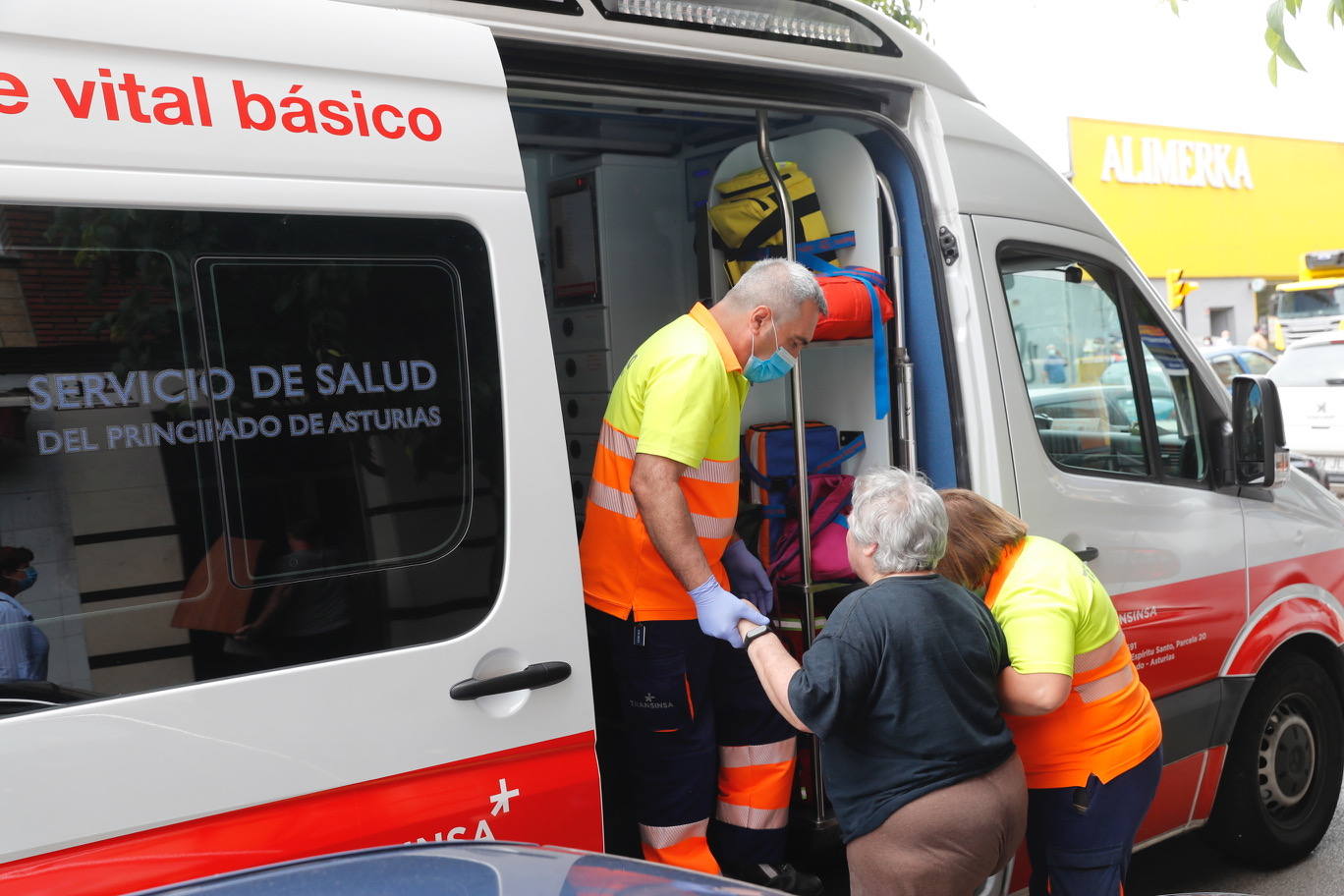 Una mujer, I. C. M., resultó herida | Presentaba síntomas de intoxicación por inhalación de humo