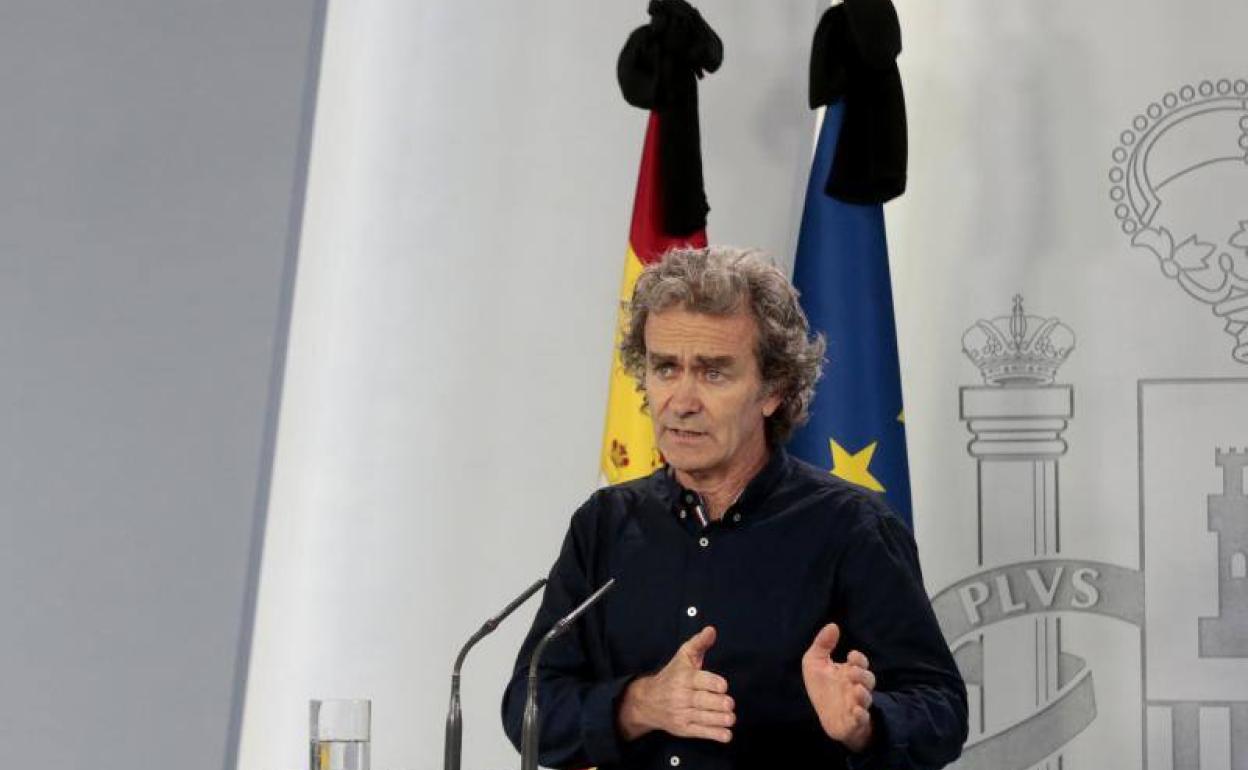 El director del Centro de Coordinación de Alertas y Emergencias Sanitarias (CCAES), Fernando Simón. 