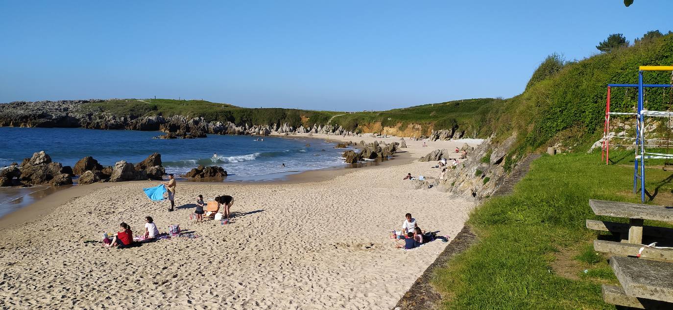 Fotos: Las imágenes más bellas de las playas asturianas durante la desescalada