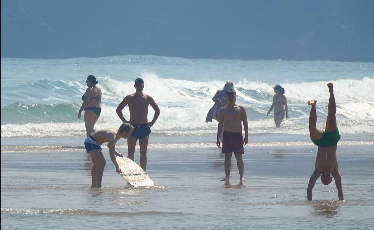 Playa de La Espasa.