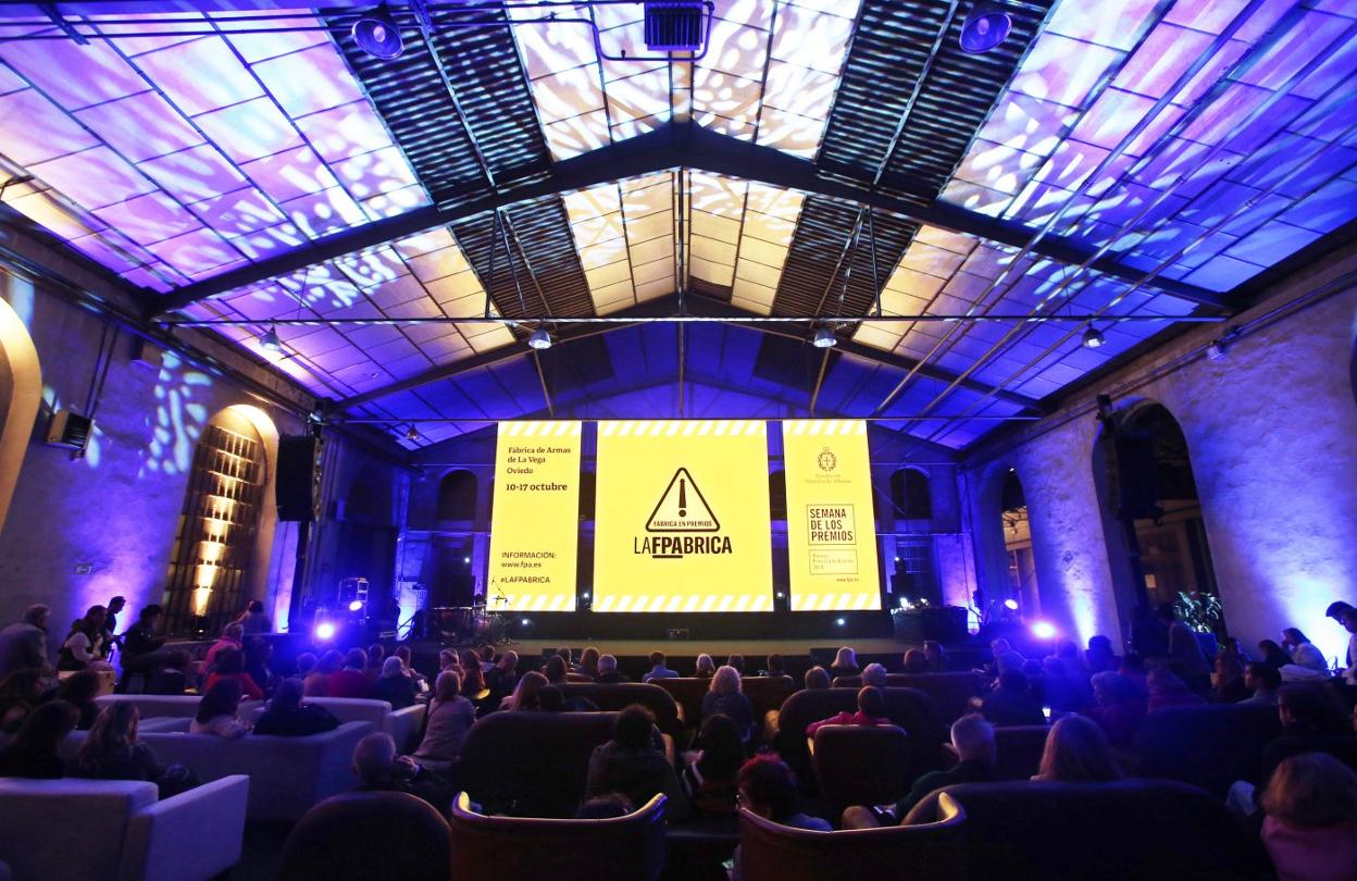 Un acto de los Premios Princesa en La Vega en 2019. 