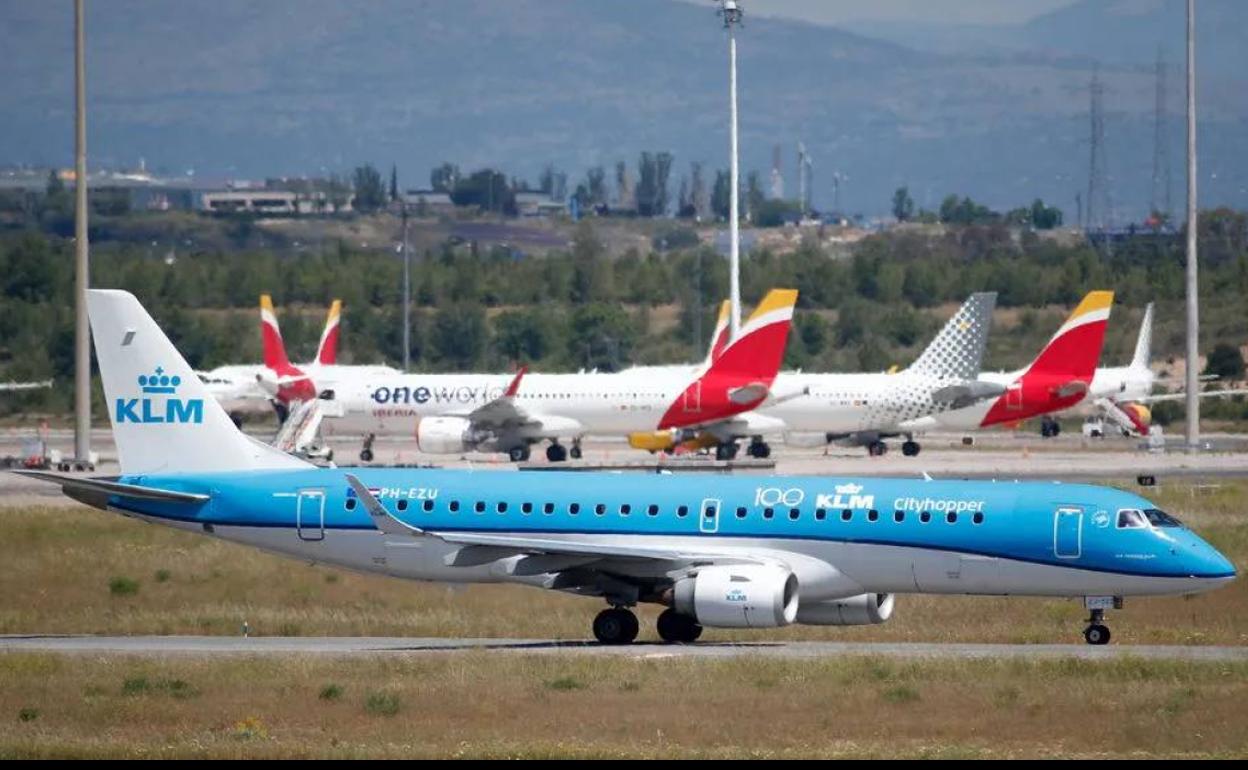 Terminal 4 del Aeropuerto de Madrid-Barajas Adolfo Suárez durante el estado de alarma