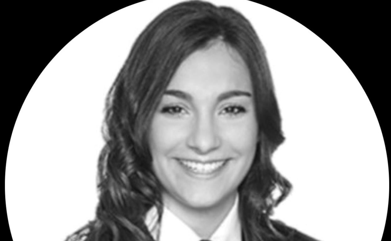 Olaya Morán Levas, ganadora del premio. 