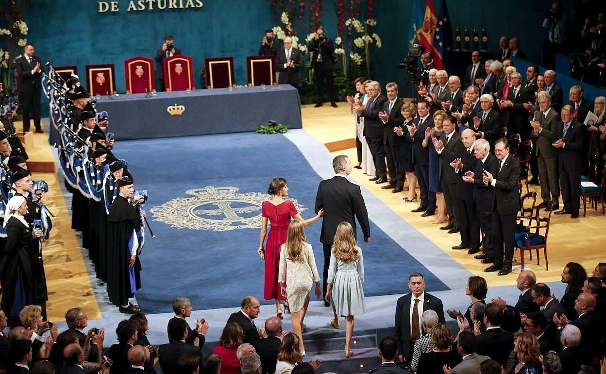 Ceremonia de entrega de los Premios Princesa de Asturias 2019. 
