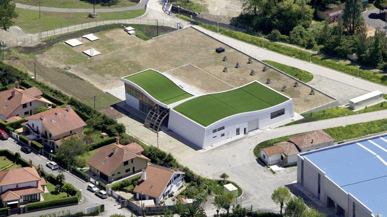 Instalaciones de la depuradora construida en El Pisón. 