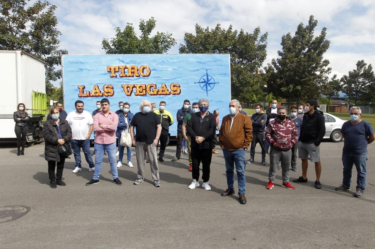 Algunos de los empresarios de ferias que desarrollan su actividad en la ciudad. 