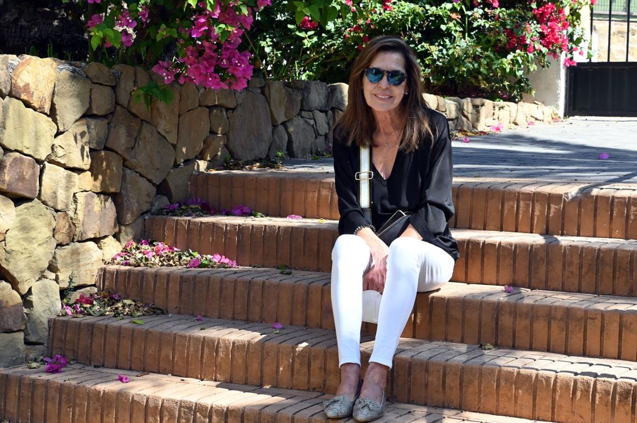 Carmen Quesada, en Marbella, donde vive y trabaja como voluntaria de Cáritas. 