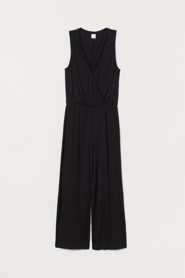 Mono cropped negro de H&M, 24,99 euros.