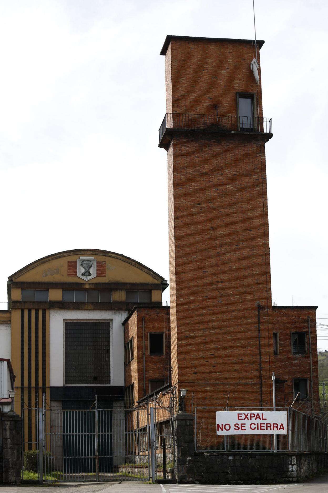 El taller de municiones, en Trubia. 