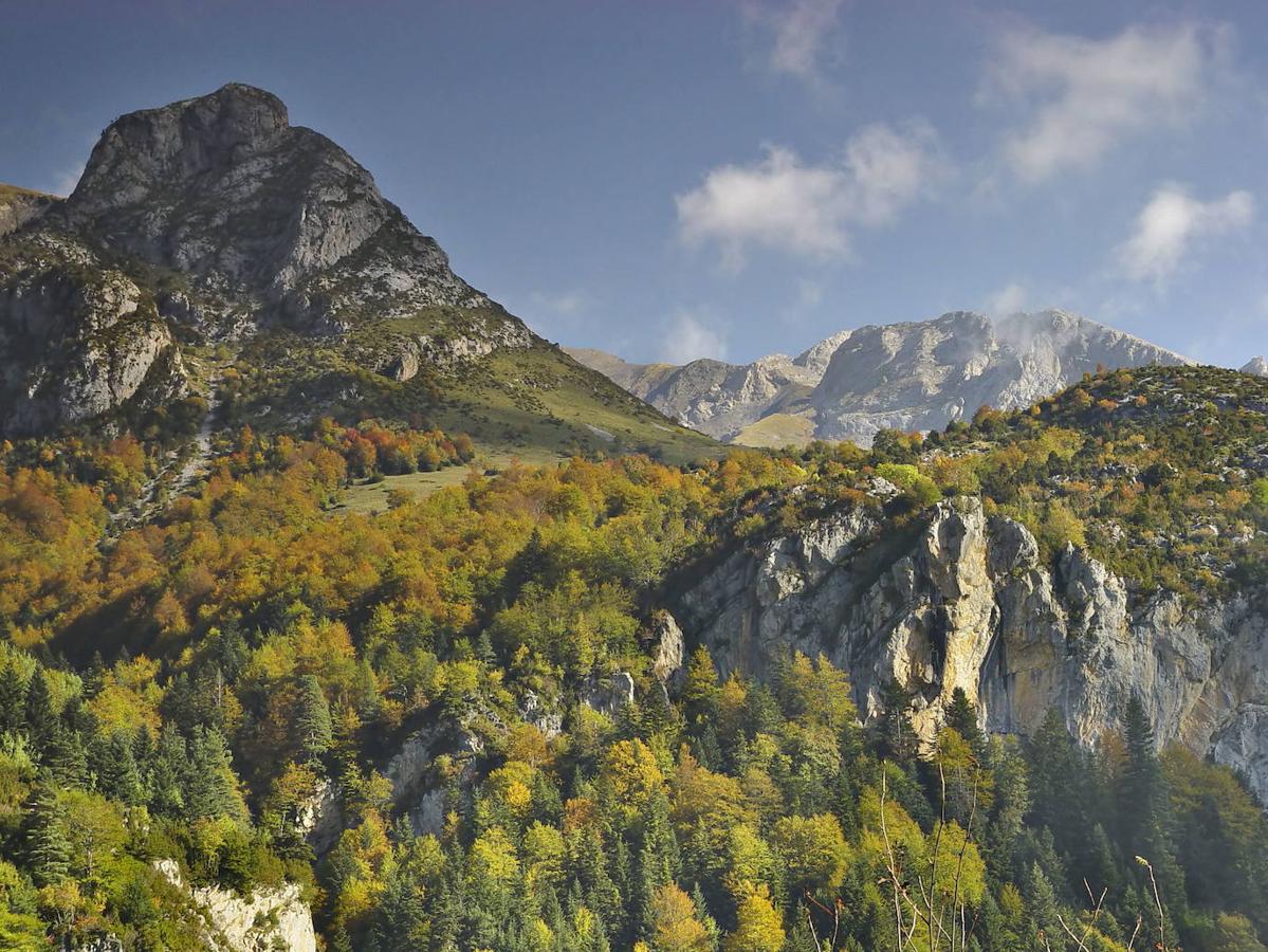 Este lugar declarado Patrimonio Mundial por la UNESCO, es el corazón de los Pirineos y uno de los primeros espacios naturales protegidos de Europa. Este incluye los valles de Ordesa, Añisclo, Escuaín y Pineta, que se extienden alrededor del Monte Perdido, el macizo calcáreo más alto de Europa. Por él nos encontraremos, además de con buitres, águilas, quebrantahuesos, sarrios o marmotas, también con paisajes idílicos, en los que no faltarán altas praderías, ríos cristalinos o roquedos vertiginosos.