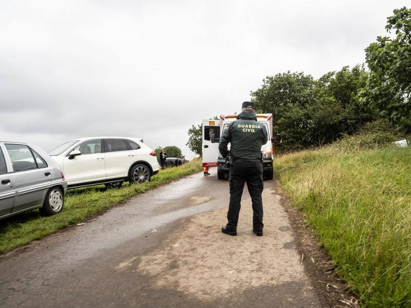 Fotos: Fallece un trabajador de la madera en Cancienes