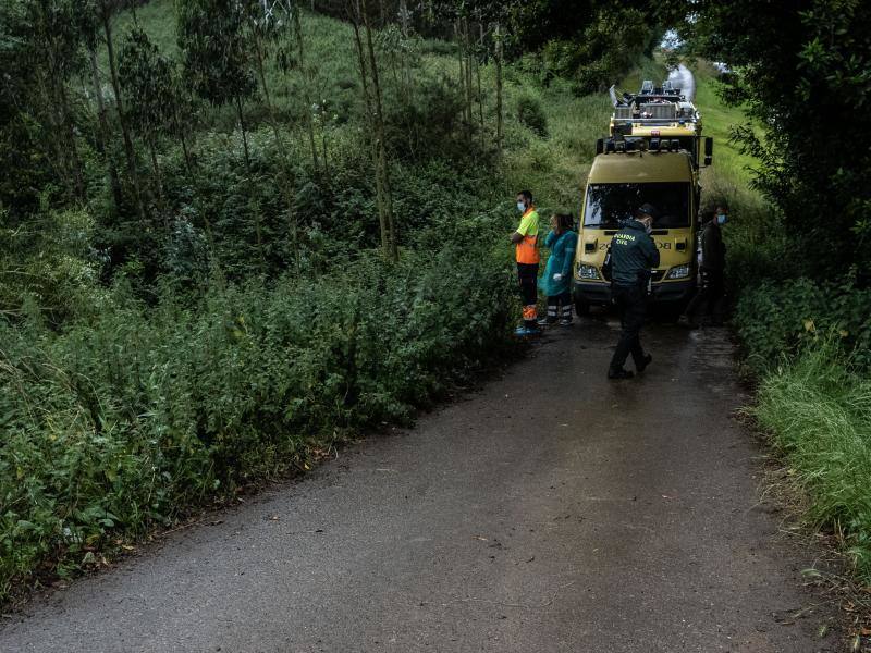 Fotos: Fallece un trabajador de la madera en Cancienes